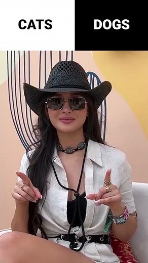 SSSniperwolf plays This or That at #Coachella