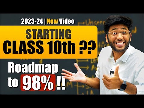 How to Start Class 10th to Score 98% ?? | 2023-24 New Video 🔥