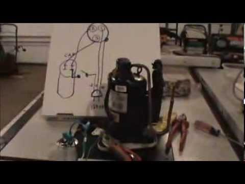 Wiring Refrigerator Compressor for DIY Air Compressor