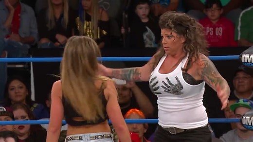 Brooke Tessmacher pushes Mickie James to the limit! #tnawrestling | Impact Knockouts