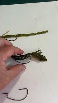 How to rig a plastic worm “Texas-style” and “Tex-posed”