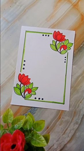 6 borderdesigns for project ##schoolprojectideas #easyborderdrawing #frontpagedesign#shortsfeed