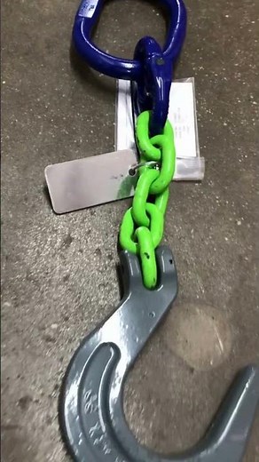 Grade 100 Lifting Chain with Foundry Hook