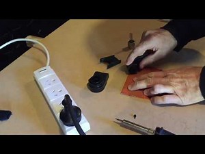 DIY plastic weld repair for my wife's laptop table