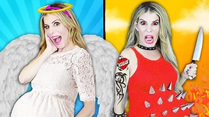 2.6K views · 121 reactions | Pregnant twins battle to see who can trick their best friends! | Rebecca Zamolo | Facebook