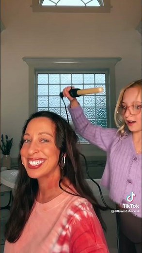 Lilly K teaching how to curl hair! Ft. Stacey Ketchman