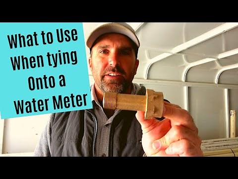 What to Use To Tie onto a Water Meter