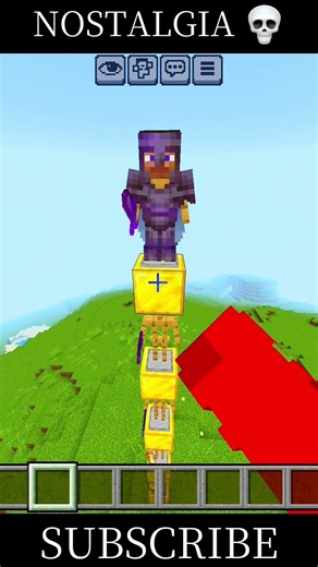 Nostalgia!! #minecraft #shorts