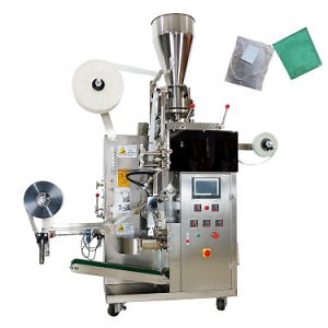 [Hot Item] Automatic Teabag Inner Outer Tea Bag Filling Packing Machine with Thread Label