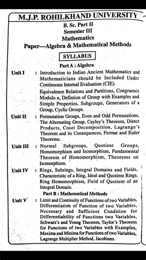 Bsc 3rd semester maths syllabus ✅ bsc third semester maths syllabus #bsc #bsc1stsemester #bscmaths