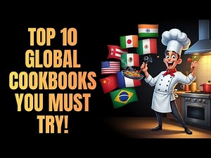 Top Rated Cookbooks Loved Worldwide – From Plant Based to Gourmet Fusion!
