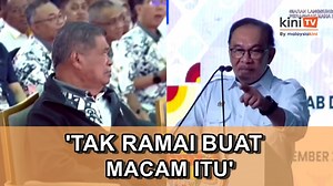 Penganjuran MAHA 2024 memasuki edisi ke-100 kali ini, Perdana Menteri Anwar Ibrahim memuji gerak kerja dilakukan Kementerian Pertanian dan Keterjaminan Makanan (KPKM) bagi memastikan penganjurannya menjadi platform unggul. Beliau berkata demikian ketika berucap pada majlis perasmian Pameran Pertanian, Hortikultur dan Agropelancongan Malaysia (MAHA) 2024 di MAEPS, Serdang dekat Kuala Lumpur hari ini. Sumber video: https://www.facebook.com/BeritaRTM/videos/1214296139690894/?mibextid=21zICX | KiniT