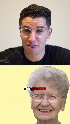 The Oldest Gamer in The World!! 😱🎮 #gamer #youtuber #grandma #skyrim