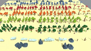Polygon Tree Pack - Download Free 3D model by StreakByte