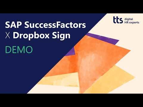 Dropbox Sign x SAP SuccessFactors Integration Demo