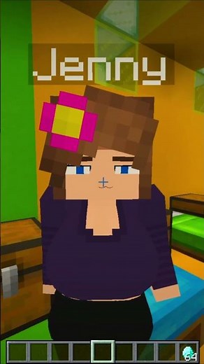 Minecraft jenny mod 🤤#minecraft #shorts #jennymodminecraft