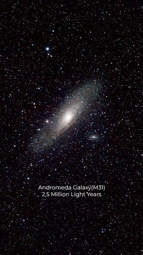 NASA vs My Telescope Andromeda Galaxy Captured Using My Telescope #astronomy #astrophotography