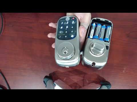 Configuración Cerradura eléctrica YALE YRD226 89537