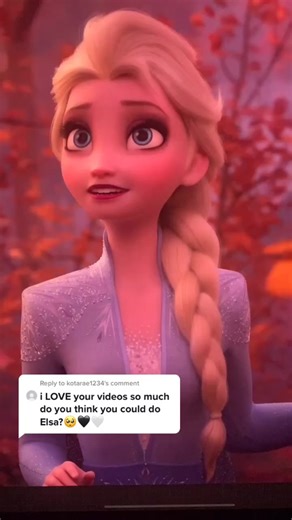 Elsa's Halloween Costume Transformation