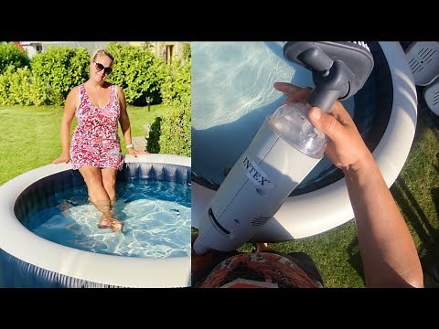 #04 Die Reinigung - Intex Pure Spa Whirlpool ☀️ kurz erklärt!