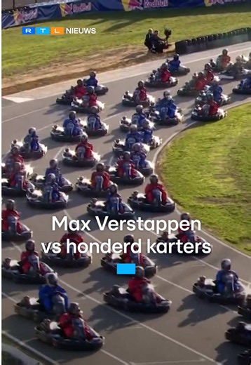Max Verstappen rijdt kart op Silverstone en start als laatste