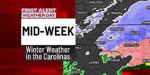 Winter weather to impact the Carolinas mid-week: What to know