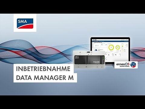 Inbetriebnahme Data Manager M (Screencast)
