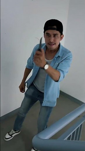 What happens when the elevator opens