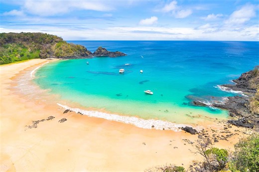 This Emerald-water Remote Beach Is One of the World’s Best—and You Can Only Reach It by Boat or Ladder