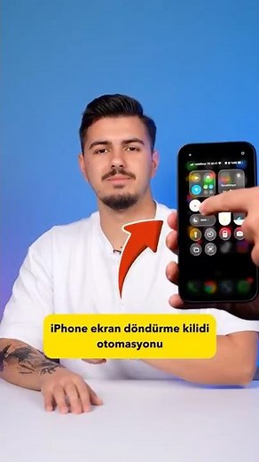 iPhone screen rotation lock automation