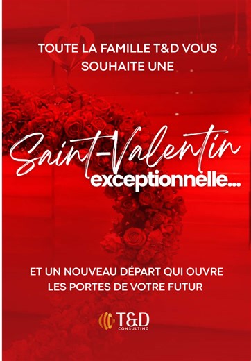 ✨❤️ Love is in the air… and so is success! ❤️✨ This Saint Valentine, we didn’t just celebrate love — we celebrated ambition, new beginnings, and the courage to chase dreams 💼🌍 At TUNDD Consulting, every journey starts with passion and ends with achievement. Thank you to everyone who joined our Valentine’s Party and shared this beautiful energy with us. Together, we build futures. Together, we create opportunities. 📞 216 50 760 622 🌐 www.tndconsulting.de