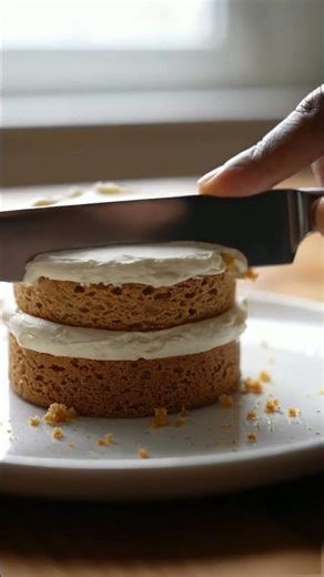 Slow Cake Cutting – Satisfying ASMR Sounds 🍰