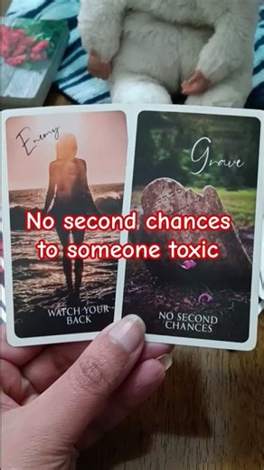 no second chances to someone toxic 🧚‍♀️ tarot card reading