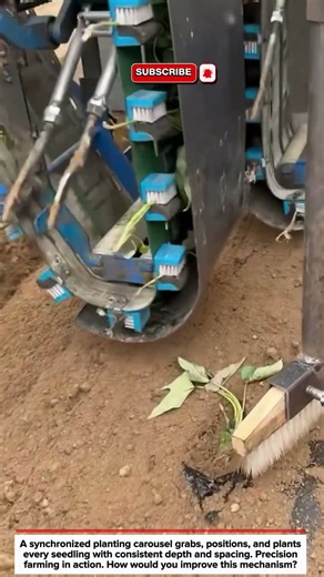 How an Automatic Seedling Transplanter Plants Every Crop Perfectly