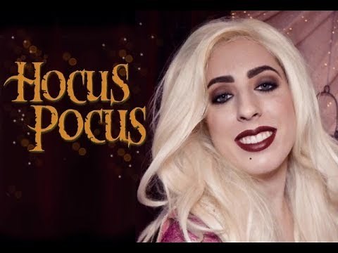 HOCUS POCUS -Sarah Sanderson- Makeup Tutorial