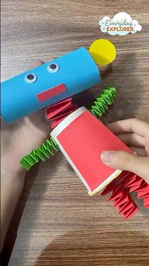 Design Your Own Robot! #everydayexplore #origami #papercraft