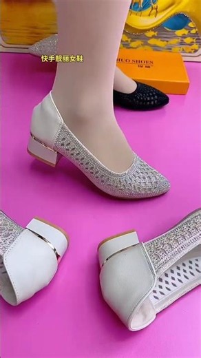 Silver Glitter Pointed Toe Party Pumps Elegant Style #partypumps #heels #shortsfeed