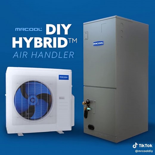 Is your home fighting itself? ⚔️ Maybe the main floor is fine, but the new bonus room is an oven? Or the basement is always freezing? Your home has outgrown its ductwork. You could install a whole new system... OR you can get the MRCOOL DIY Hybrid™ Air Handler. It’s the simple, all-in-one solution: REPLACE your old central air handler with this powerful, efficient ducted unit. ADD a DIY ductless mini-split or ceiling cassette for that problem room (like the garage or basement). POWER BOTH from a