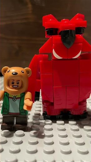 I made Bruce to go with the Nita mini-figure I made! #brawlstars #lego #legobrawlstars #legomoc