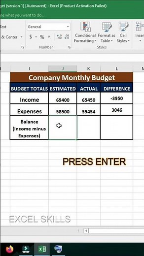 How to Quickly & Easily Create a Digital Monthly Budget Planner in Excel (Beginner Friendly)