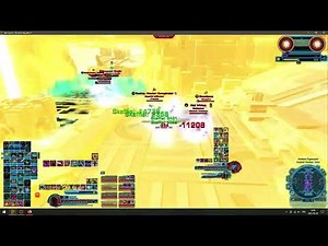 SWTOR 7.7 - PvP Warzone, Ancient Hypergate - Commando Gunnery POV