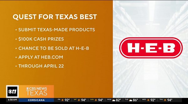 H-E-B launches “Quest for Texas Best” contest with $100,000 in prizes