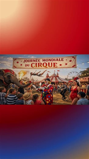 #shorts n° 679 * 14 avril * Journée mondiale du cirque : A1-A2