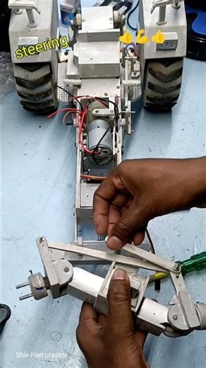 Tractor steering #ytshorts #youtubeshorts #diy