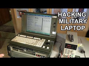 Hacking A Military Surplus Laptop - IBDS HCI Computer From UK MOD - EDS / DRS Technologies