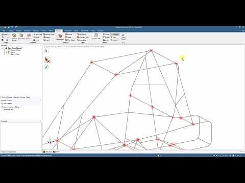 BAJA SAE Chassis Analysis - Geometry Preparation in ANSYS SpaceClaim - Part 1