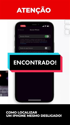 Como LOCALIZAR um iPhone PERDIDO mesmo DESLIGADO!