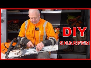 SHARPENING CHAINSAW CHAIN Secrets Every Owner Should Know!