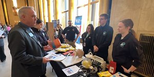 High school, college students highlight Career and Technical Education at ND Capitol