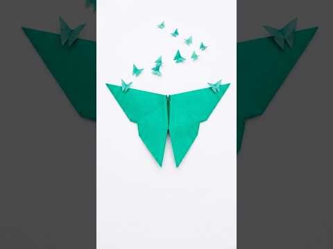 Easy Origami Butterfly 🦋 Paper Craft Tutorial for Beginners DIY Paper Butterfly